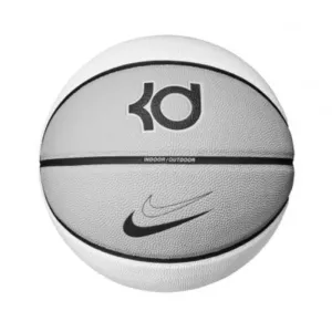 Nike ALL COURT 8P K DURANT DEFLATED Basketbalová lopta, biela, veľkosť
