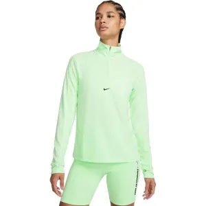 Nike DRI-FIT PACER Dámska športová mikina, svetlo zelená, veľkosť