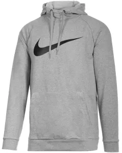 Nike DRY HOODIE PO SWOOSH M Pánska tepláková mikina, sivá, veľkosť