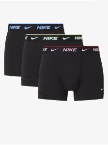 Nike EDAY COTTON STRETCH Pánske boxerky, čierna, veľkosť M