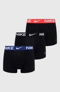 Boxerky Nike 3-pak pánske, červená farba #9591744