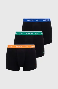 Boxerky Nike 3-pak pánske, čierna farba #9110114