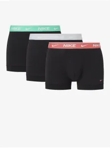 Súprava troch pánskych boxeriek v čiernej farbe Nike #5532276