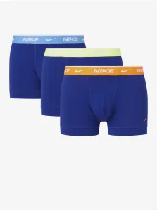 Boxerky pre mužov Nike - modrá, svetlomodrá, svetlozelená, oranžová #7862731