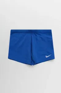 Nike POLY SOLID BOYS Chlapčenské plavky, tmavo modrá, veľkosť M