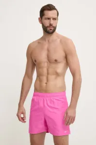 Plavkové šortky Nike ružová farba