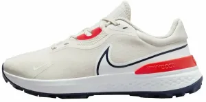 Nike Infinity Pro 2 Mens Golf Shoes Phantom/Bright Crimson/White/Midnight Navy 41 Pánske golfové topánky