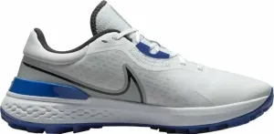 Nike Infinity Pro 2 Mens Golf Shoes White/Wolf Grey/Game Royal/Black 46 Pánske golfové topánky