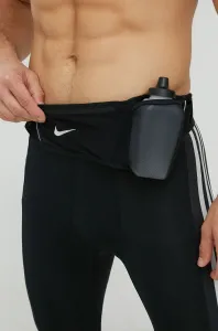 Bežecký pás s fľašou na vodu Nike čierna farba
