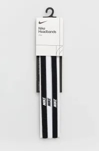 Nike ELASTIC HEADBANDS 2.0 3 PK Čelenka, čierna, veľkosť #244086