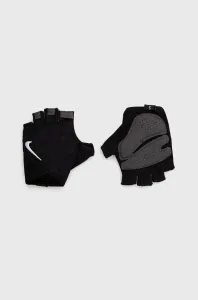 Nike ESSENTIAL FIT GLOVES Dámske fitness rukavice, čierna, veľkosť