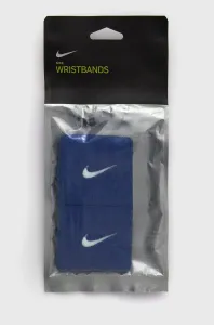 Nike SWOOSH WRISTBAND Potítko, modrá, veľkosť