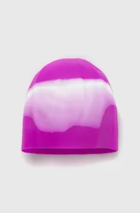 Plavecká čiapka Nike fialová farba