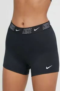 Plavkové šortky Nike Logo Tape čierna farba