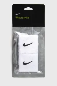 Nike SWOOSH WRISTBAND Potítko, biela, veľkosť