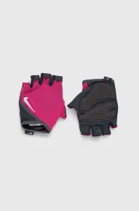 Nike GYM ESSENTIAL FITNESS GLOVES Dámske fitnes rukavice, ružová, veľkosť