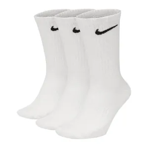 Nike Everyday Lightweight Training Crew Socks Ponožky White/Black XL