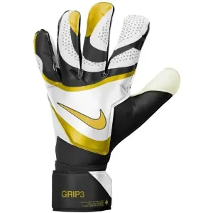 Nike GRIP3 Pánske brankárske rukavice, biela, veľkosť