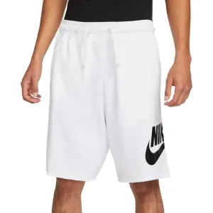 Nike CLUB ALUMNI HBR FT SHORT Pánske šortky, biela, veľkosť #6633907
