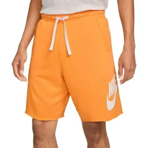 Nike CLUB ALUMNI HBR FT SHORT Pánske šortky, oranžová, veľkosť #6826670