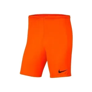 Nike DRI-FIT PARK III Pánske futbalové kraťasy, oranžová, veľkosť #4181100