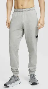 Nike NIKE DRI-FIT Pánske športové nohavice, sivá, veľkosť #458494