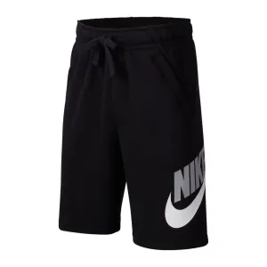 Nike SPORTSWEAR CLUB FLEECE Chlapčenské šortky, čierna, veľkosť S