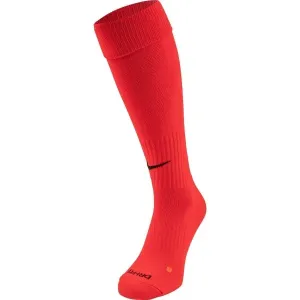 Nike CLASSIC II CUSH OTC -TEAM Futbalové štulpne, červená, veľkosť