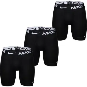 Nike ESSENTIAL MICRO BOXER BRIEFS 3PK Pánske boxerky, čierna, veľkosť