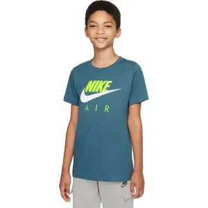 Nike AIR Chlapčenské tričko, modrá, veľkosť S