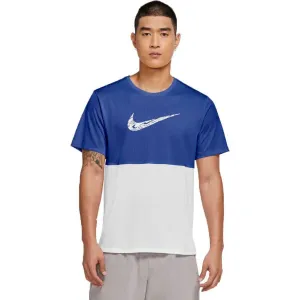 Nike BREATHE RUN TOP SS WR GX M Pánske bežecké tričko, biela, veľkosť #442773