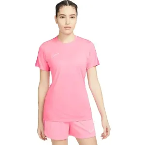 Nike DF ACD23 TOP SS BRANDED Dámske športové tričko, ružová, veľkosť #7463471