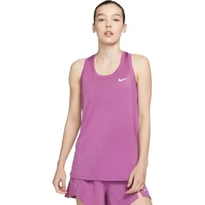 Nike DF LEG RACEBACK TANK W Dámsky športový top, fialová, veľkosť #411647