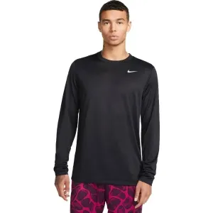 Nike DF TEE RLGD LS RESET Pánske športové tričko, čierna, veľkosť
