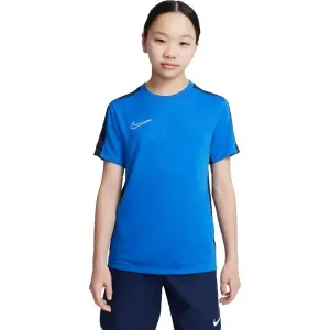Nike DRI-FIT ACADEMY Detské futbalové tričko, modrá, veľkosť #8992677