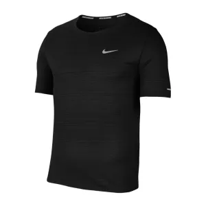 Nike DRI-FIT MILER Pánske bežecké tričko, čierna, veľkosť S