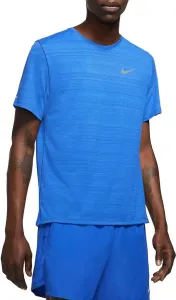 Nike DRI-FIT MILER Pánske bežecké tričko, modrá, veľkosť #410750