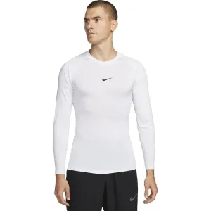 Nike DRI-FIT Pánske termo tričko, biela, veľkosť #8758713