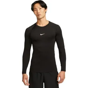 Nike DRI-FIT Pánske termo tričko, čierna, veľkosť #8695231