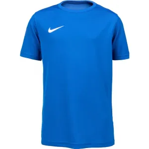 Nike DRI-FIT PARK 7 JR Detský futbalový dres, modrá, veľkosť M