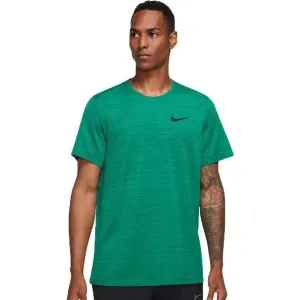 Nike DRI-FIT SUPERSET Pánske športové tričko, tmavo zelená, veľkosť #466760