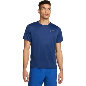Nike NK DF UV MILER SS Pánske tréningové tričko, tmavo modrá, veľkosť #5514339