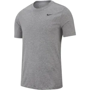 Nike DRY TEE DFC CREW SOLID M Pánske tréningové tričko, sivá, veľkosť