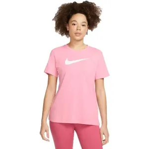 Nike NK DF TEE SWOOSH Dámske tričko, ružová, veľkosť #6314108