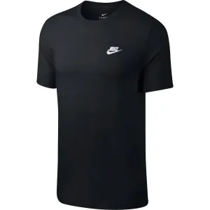 Nike NSW CLUB TEE Pánske tričko, čierna, veľkosť XXXL
