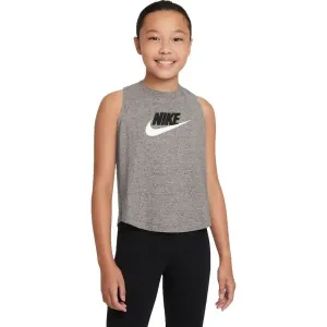 Nike NSW TANK JERSEY Dievčenské tielko, sivá, veľkosť #6183921