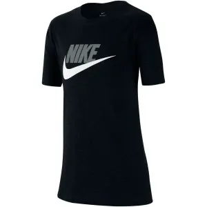 Nike NSW TEE FUTURA ICON TD B Chlapčenské tričko, čierna, veľkosť #9222801