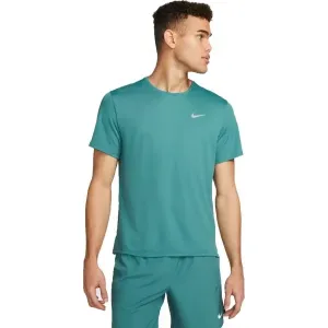 Nike NK DF UV MILER SS Pánske tréningové tričko, tyrkysová, veľkosť
