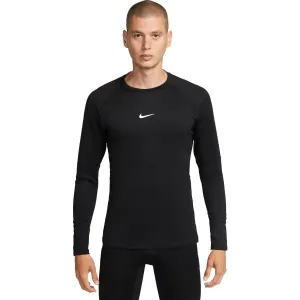 Nike PRO Pánske termo tričko, čierna, veľkosť #9223093