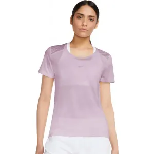 Nike RUN ICON CLASH Dámske bežecké tričko, fialová, veľkosť M